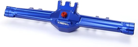 TREAL Aluminum 7075 Rear Axle Housing CNC Billet Machined Upgrades for Vanquish Products H10 Optic(Blue)