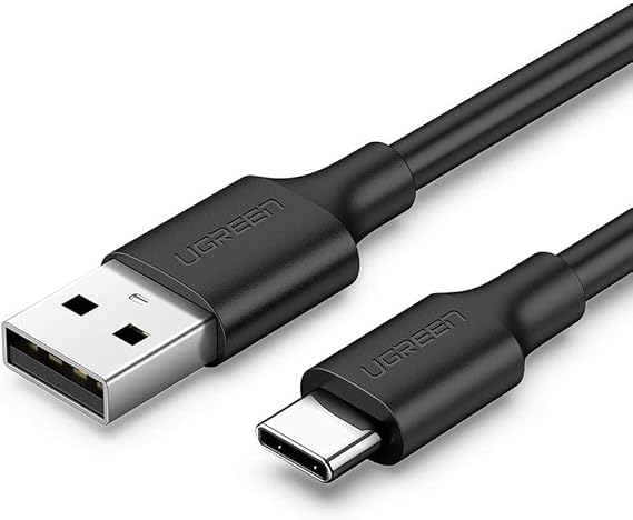 Ugreen USB Type-C Charging and Data Cable, Black, 1.5 Meters