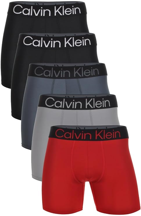 Calvin Klein Microfiber 5-Pack Boxer Briefs