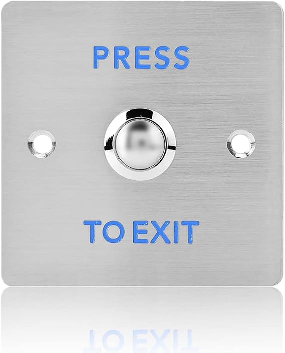 Push to Exit Release Touch Button - Door Exit Access Push Button Release Button for Access Control Lock