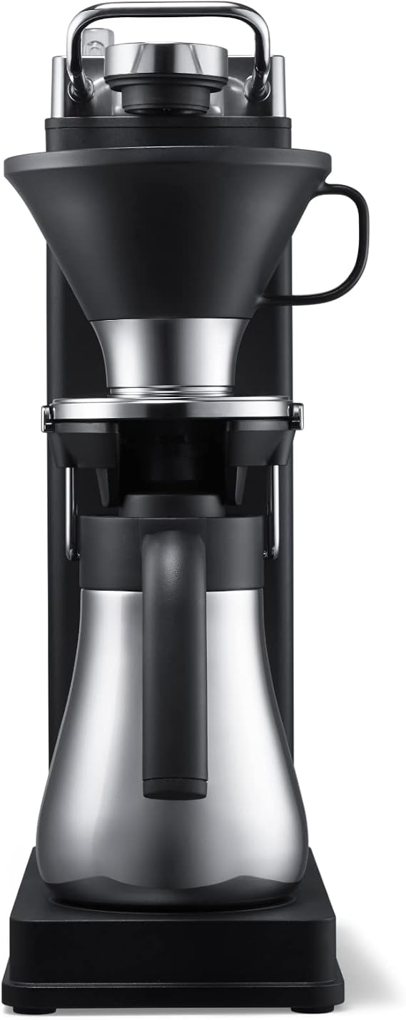 BALMUDA The Brew | Automatic Pour Over Coffee Maker | Clear Brewing Method | Precise Temperature Regulation | Three Brewing Modes: Regular, Strong, Iced | Compact Design | US Version
