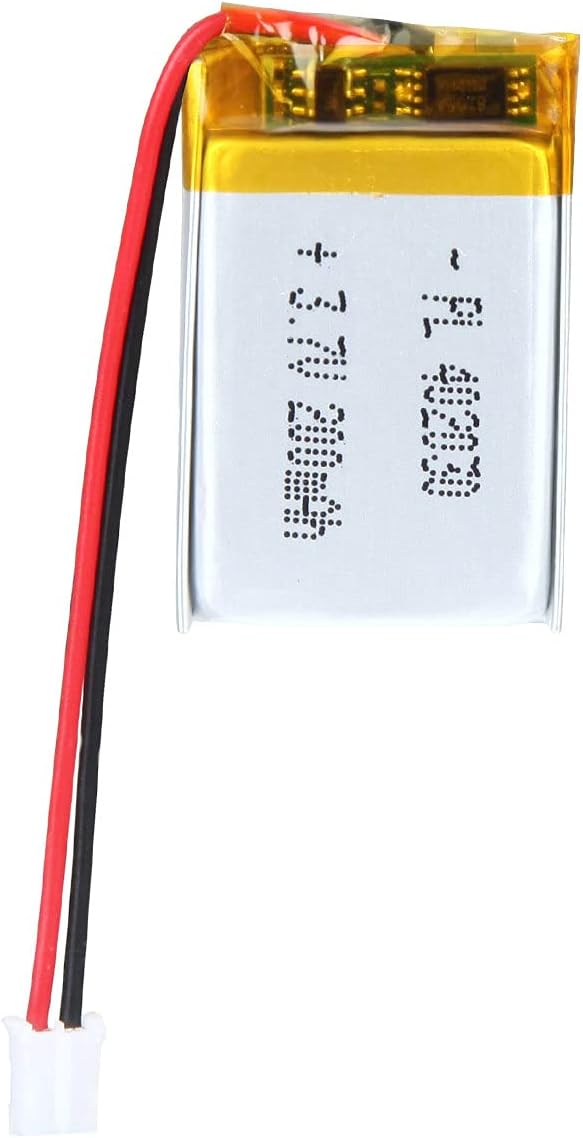 3.7V 180mAh 402030 Lipo Battery Rechargeable Lithium Polymer ion Battery Pack with PH2.0mm JST Connector