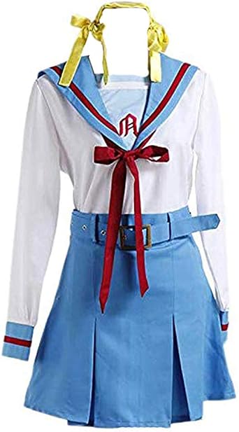 Anime Suzumiya Haruhi Cosplay Costume Uniform Halloween