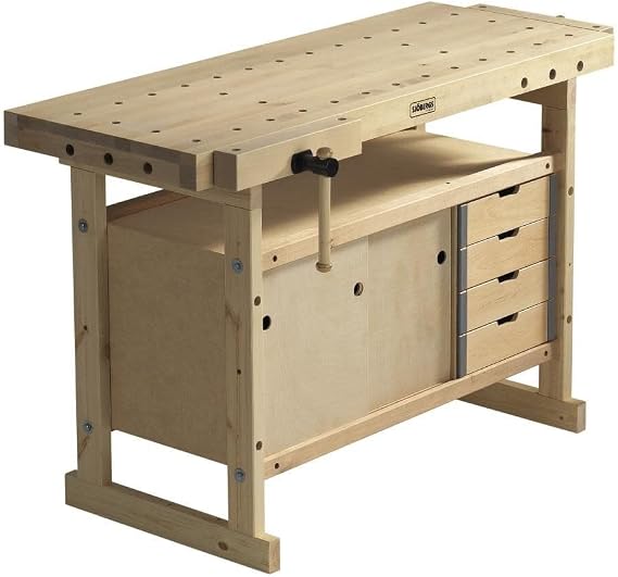 Sjobergs Nordic 1450 Workbench +00-42 Cabinet + Accessory Kit Combo
