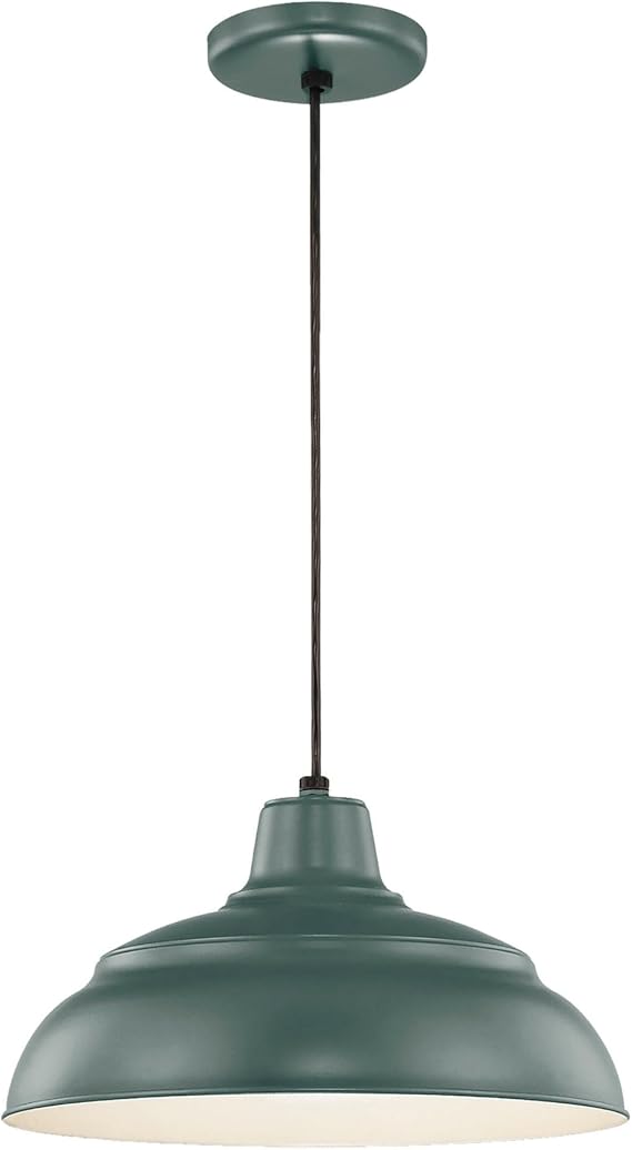 Millennium RWHC14-SG One Light Down Pendant, Bronze/Dark