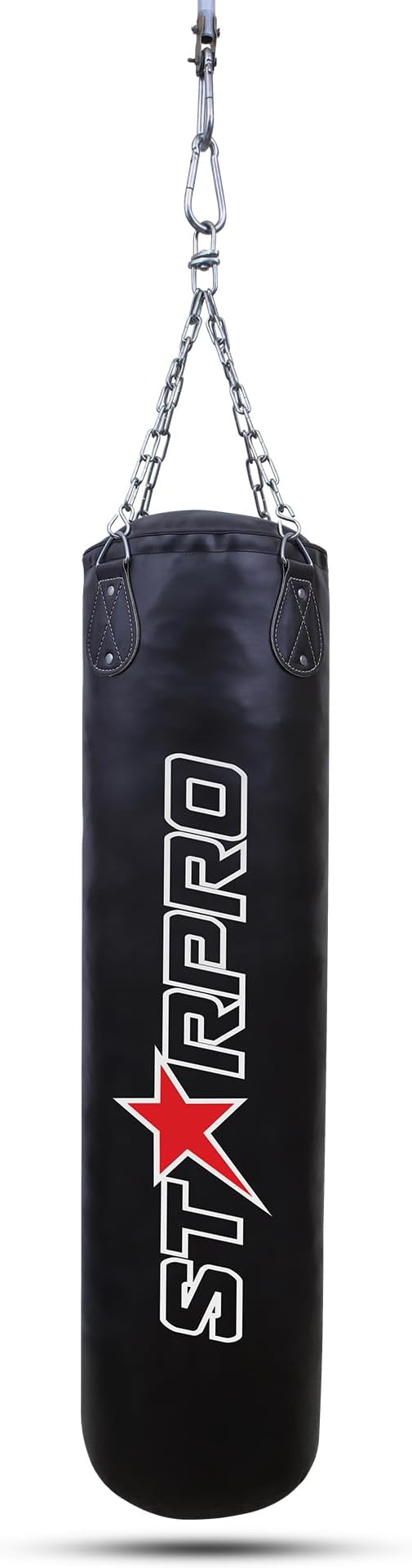 Starpro Heavy Punching Bags - Filled 55lbs Boxing Bag with Hanging Chain for MMA Kickboxing & Training