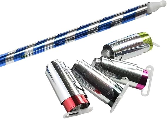 Magischer Zauberstab Kunststoff70cm Professioneller Zauberstab Tragbare Magische Teleskopstange Magic Pocket Stick Taschenstab Pocket Staff Ausziehbarer Pocket Prop Requisiten Zaubertricks Zubehör