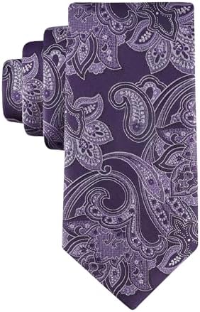 Haggar Mens Paisley Pattern Self-tie Necktie