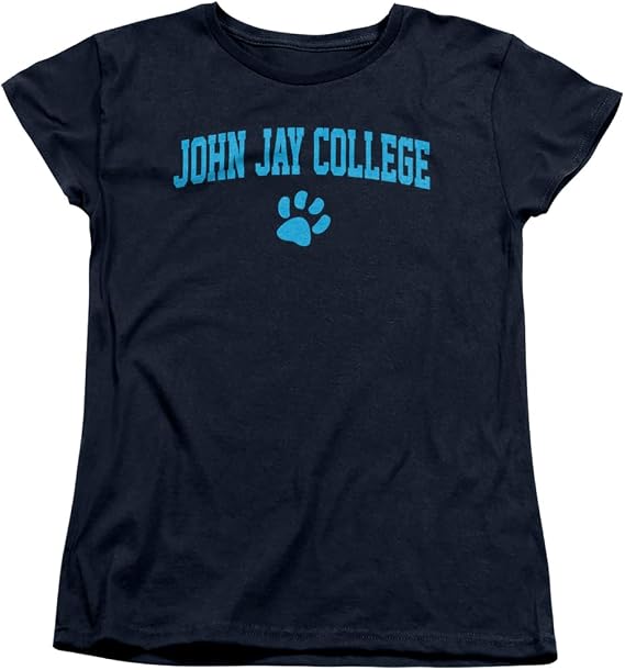 John Jay College of Criminal Justice One Color Arched Women's T Shirt