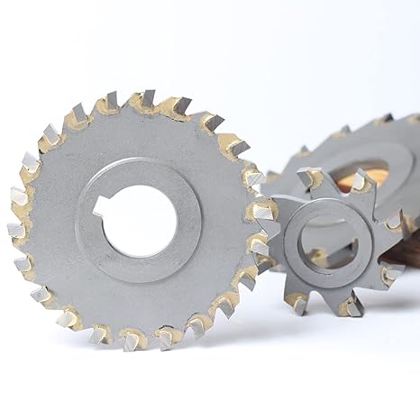 KLOT Carbide Tipped Side Milling Cutter 63mm-200mm Slotting Straight Tooth (2pcs 63 * 4)