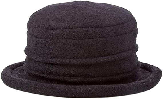 Scala Collezione Women's Boiled 100% Wool Cloche Hat