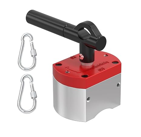 Upgraded Multipurpose Switch Magnet,660 LB ON/Off Magnets Pull-Off Force Switchable Magnetic System for Lifting and Handling,Metal Screening,Weld Positioning, Metal Separation