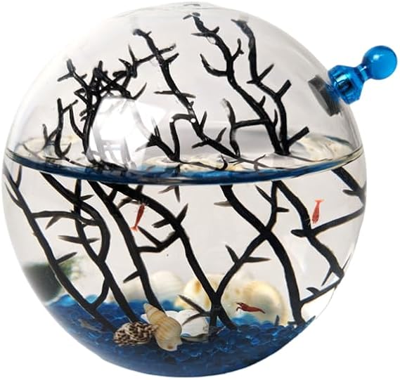 Shrimp Ecosphere - Closed Aquatic Ecosystem Small Round