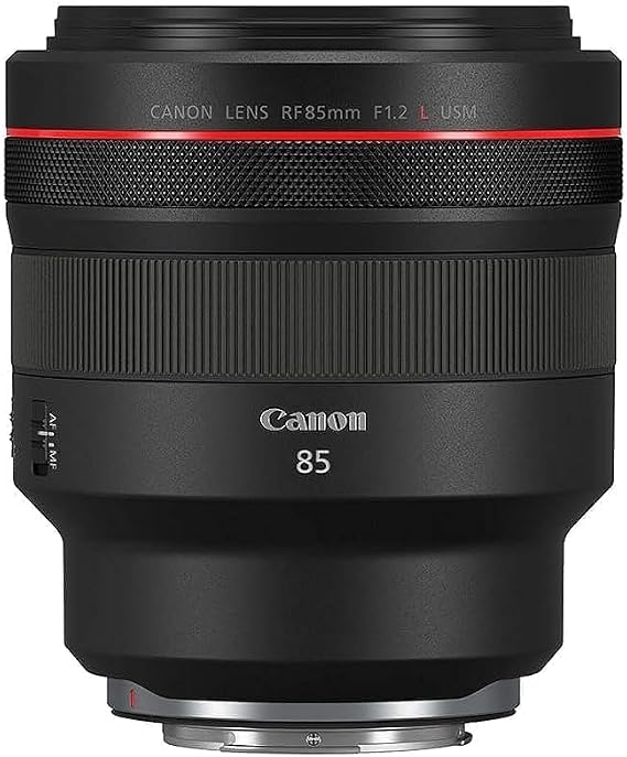 Canon RF 85mm F1.2 L USM Lens, Black