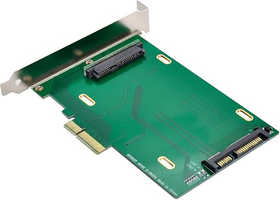 PCI-E 3.0 x4 Lane to U.2 U2 Kit SFF-8639 Host Adapter for Intel Motherboard & 750 NVMe PCIe SSD