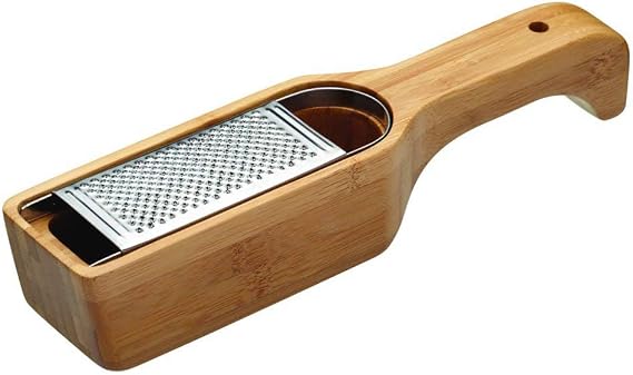 World Of Flavours Italian Bamboo Parmesan Grater