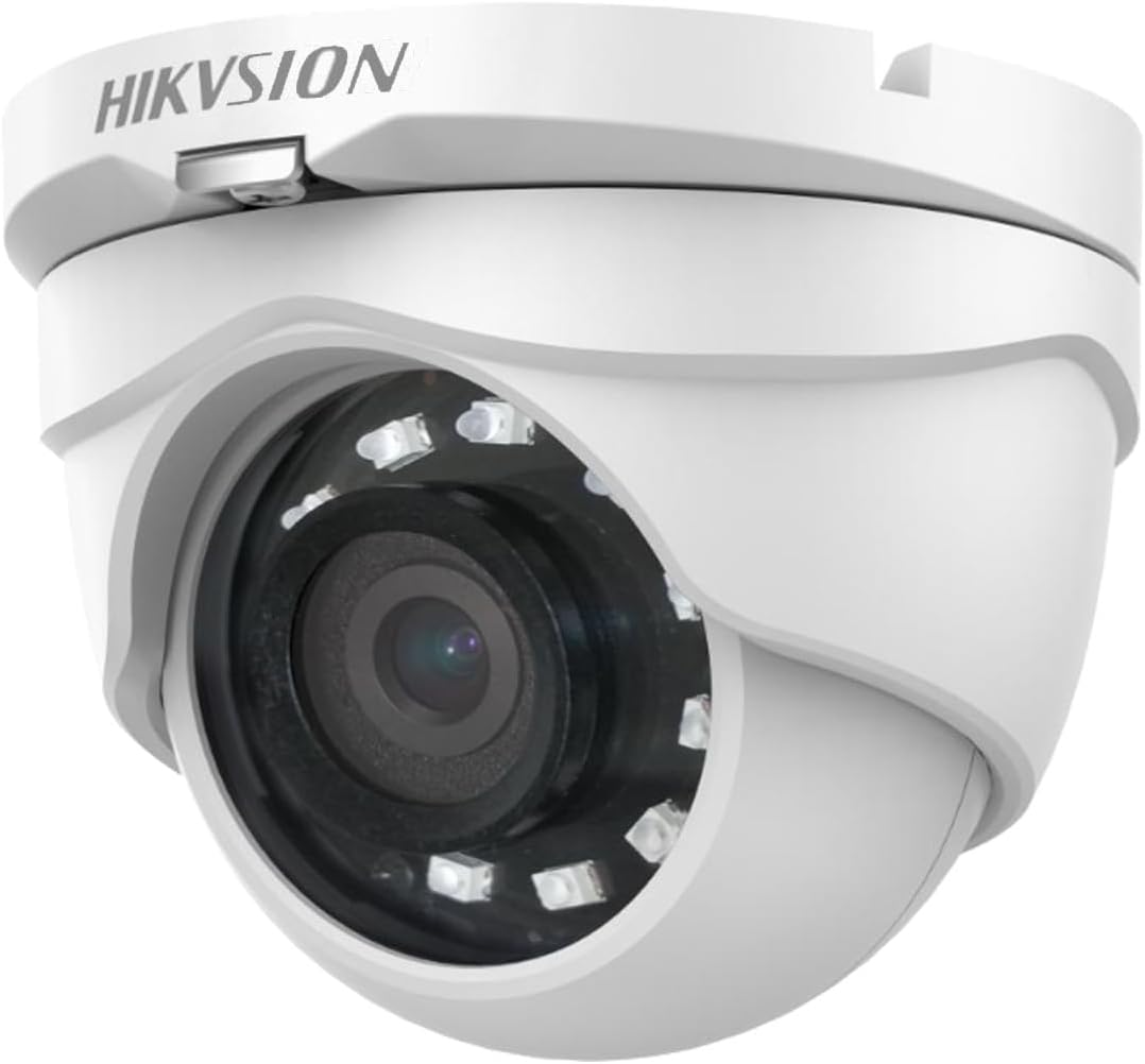 Real HD DS-2CE56D0T-IRMF 1080P 2MP 2.8mm Wide Angle TVI IR Turret Dome Camera Outdoor Compatible with Hik Vision DVR