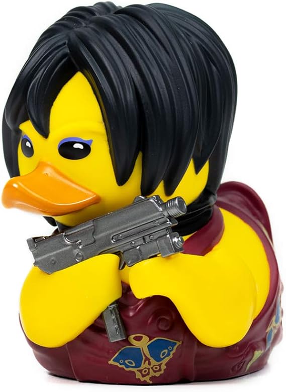TUBBZ Ada Wong Vinyl Rubber Duck Figure Official Resident Evil Merchandise Horror PC & Video Games