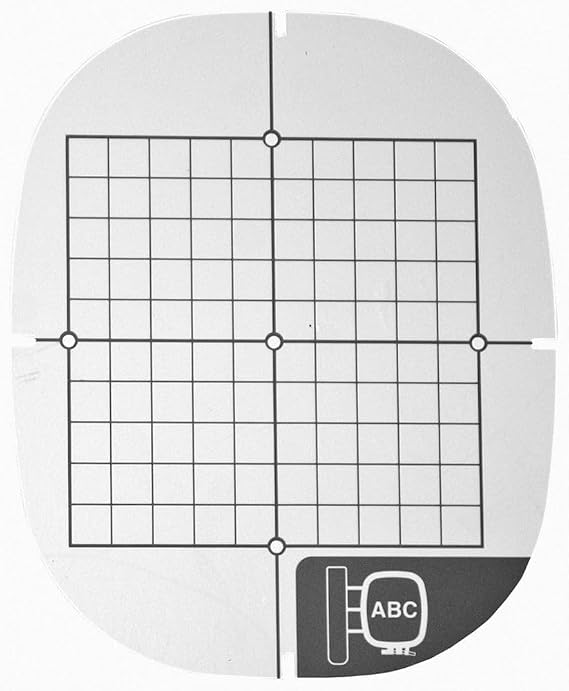 4 x 4 Medium Grid Sheet, for Babylock #EF78