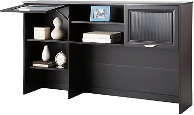 Realspace Magellan Collection Hutch 33 5 8 H x 58 1 8 W x 11 5 8 D Espresso