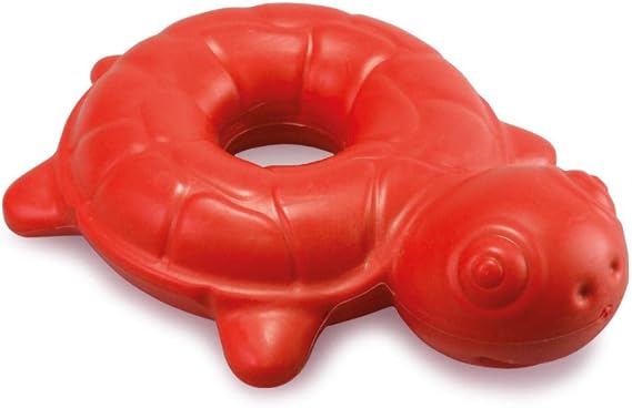Arquivet Floating Turtle with Sound - 18cm - Thermoplastic Dog Toy - Chew Toy - Helps Dental Hygiene Eliminating Tartar Play