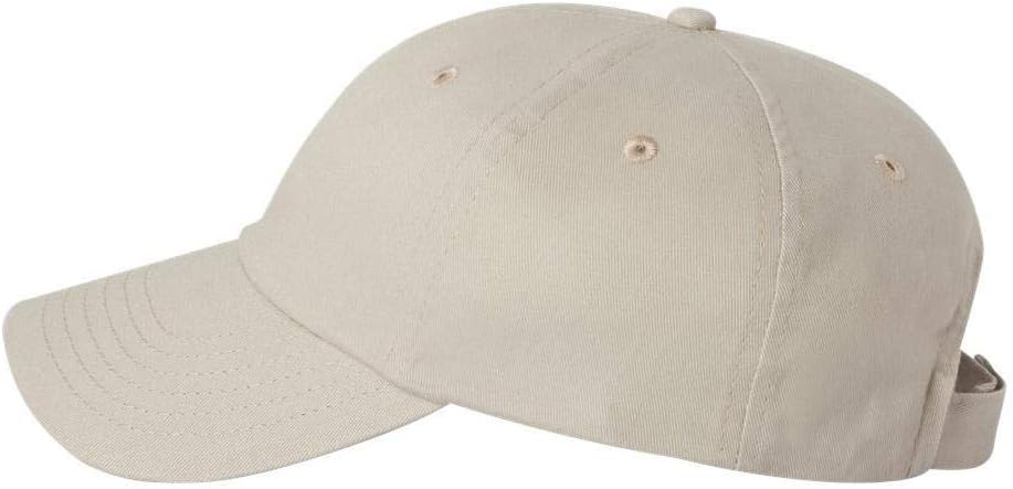 Valucap - Brushed Twill Cap - VC200 - Adjustable - Khaki