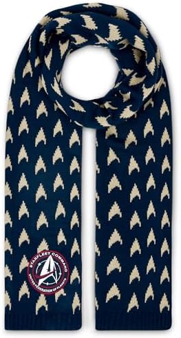 Star Trek Discovery: Starfleet Academy Insignia Scarf - Official Gifts Merchandise Clothing Uniform Command
