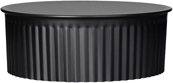 Replacement BM0151 6" Black Stove Pipe Heavy 24 Gauge Crimped Plug Cap 6527618