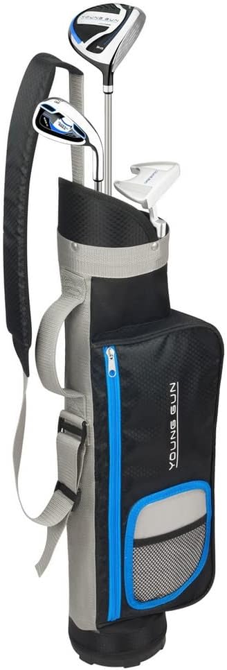 Young Gun SGS X EAGLE Junior Golf Club Youth Set & Bag for Kids, Right Hand