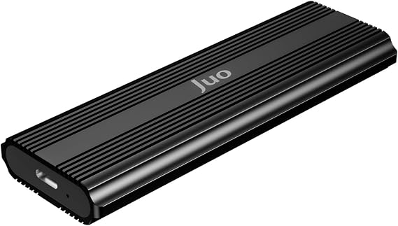 Juo USB Type-C & USB A 3.2 Gen 1 10Gbps PCIe NVMe M.2 Sata SSD Disk Kutusu