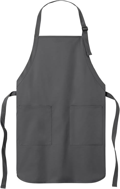 Port Authority Full-Length Two-Pocket Bib Apron