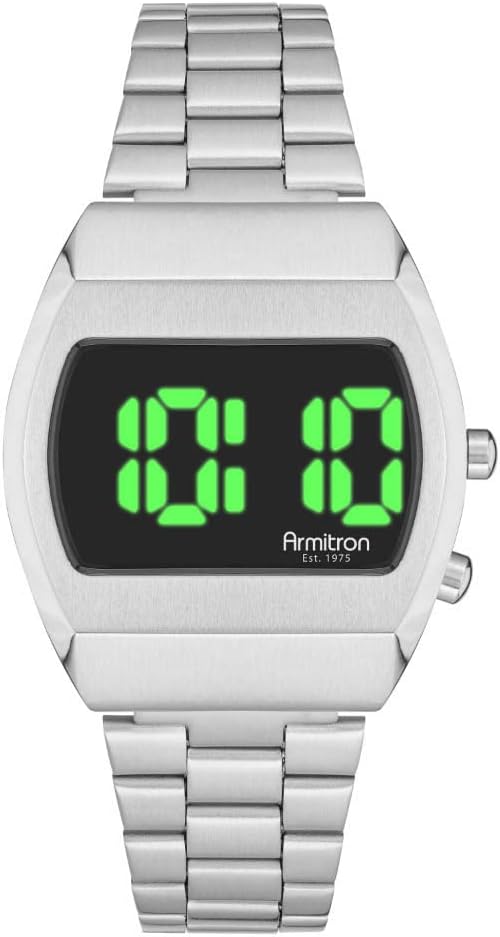 Armitron Sport Retro Digital Chronograph Bracelet Watch