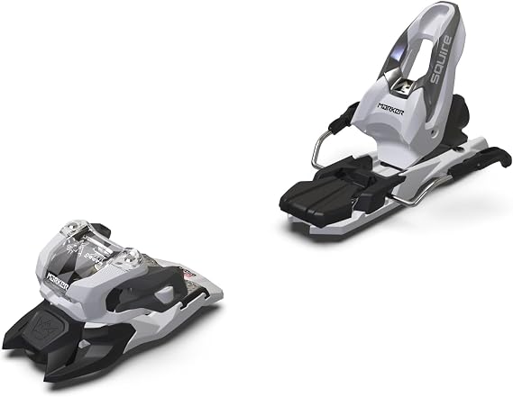Marker Squire 10 Alpine Ski Bindings - Lightweight, Durable, Beginner/Intermediate, GripWalk Compatible - All-Mountain Skiing