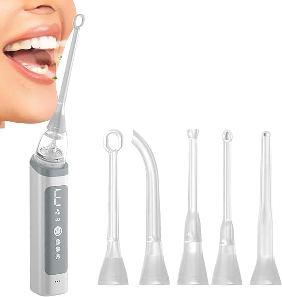 Tonsil Stone Removal Kit 3 Suction Modes Suction Oral Light Anti Bad Breath Oral Irrigator Oral Cleansing Oral Care(009)