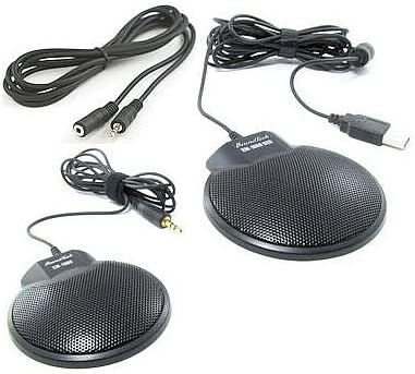 Sound Tech CM-1000USB & CM-1000 (pack of 2) Conference Meeting Microphone with 6 feet Extension Cord, Model: , Electronics & Accessories Store