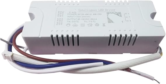 Ultra-Thin Non-Isolated Power Supply LED Ceiling lamp Driver AI Tmall Genie Voice Driver Remote Control +220V(40-60W*6 (Output 3 Groups)