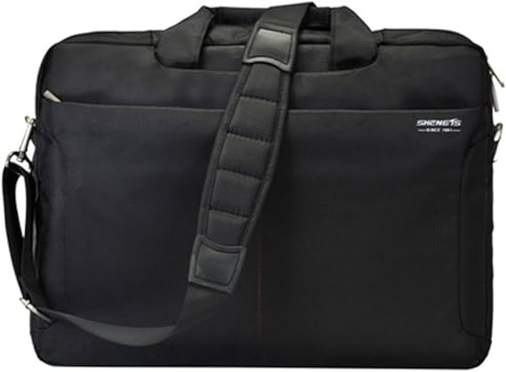 18 Inch Laptop Bag Briefcase Fits up to 18.4 Inch Laptop Waterproof Shockproof for Men Black