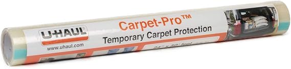 U-Haul Carpet Film Protector - 24" x 50' - Carpet Protection While Moving or Renovating