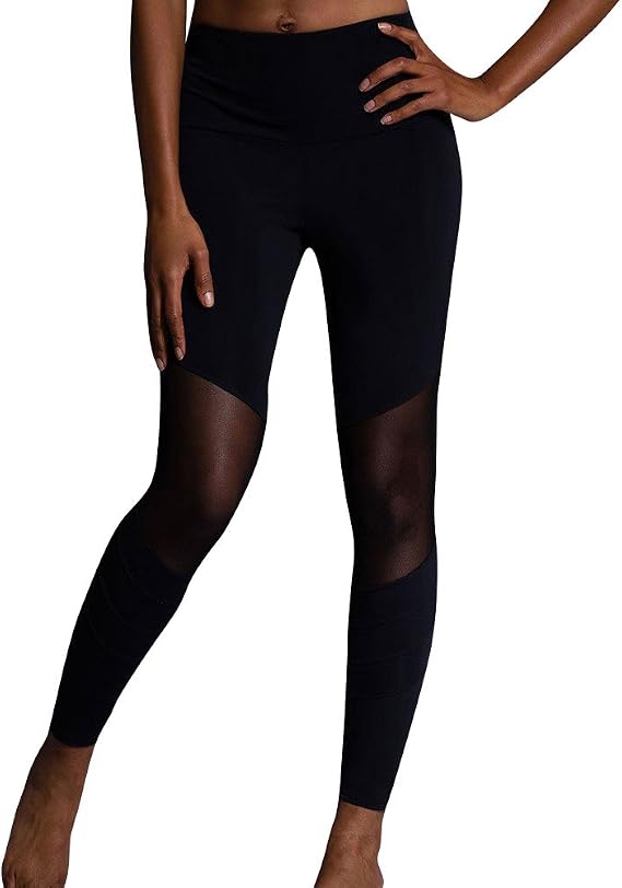 Onzie Flow Moto Midi Legging 2035 Black (Black, Medium/Large)
