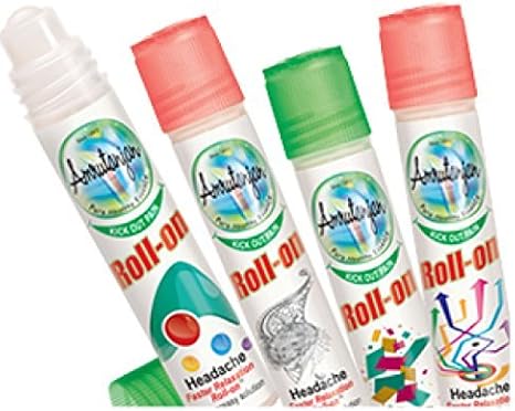 Pack of 5 - Amrutanjan Dragon Liquid Balm Roll On