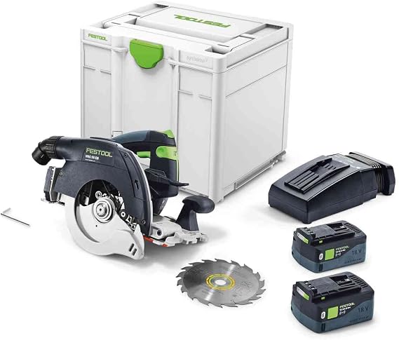 Festool 577680 Cordless Carpentry Track saw HKC 55 18V 5.0 Ah EBI-F-Plus