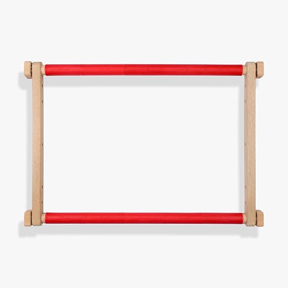 Needlepoint Embroidery Tapestry Scroll Frame Made of Organic Beech, Wooden Cross Stitch Frame, Needlepoint Holder, Stitching Frame