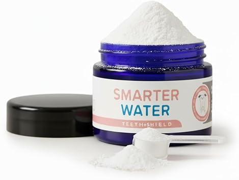 Furpeeps Dog & Cat Dental Care Powder Water Additive 45 Servings, Dog Breath Freshener, Natural Plaque & Tartar Remover, No-Brush Oral Hygiene for Puppies, Seniors & Multi-Pet Homes, Vet Recommended