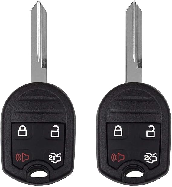 Replacement Keyless Entry Fob Compatible with 4 Buttons Ford 2007-2019 Edge Escape Expedition Explorer Five Hundred Flex Focus Fusion Taurus That Uses FCC CWTWB1U793 (1)