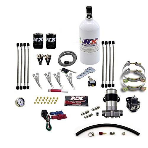 Nitrous Express - 4 Cyl Vortec Nitrous Kit Pro-Mod w2.5lb Bottle 60006SSVP