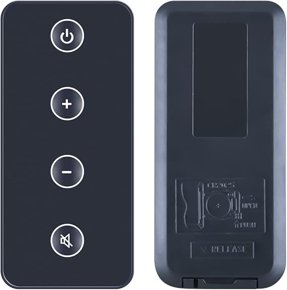 New Replacement Remote Control Compatible for Bose Cinemate Series II IIGS 1SR 10 15 & Bose Solo 5 10 15 Soundbar Speaker System