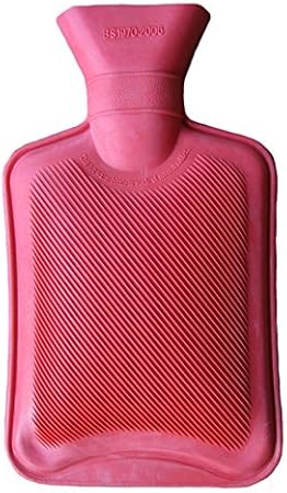 Vagabond Single Side Ribbed Red 1 Litre Hot Water Bottle