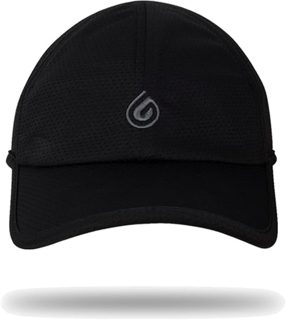 Gymwrap Hat 2.0, Dri Fit Sweat Wicking, Cooling, Quick Drying, SPF50+ UV Protection & Non-Glare Under Visor. Adjustable Fit