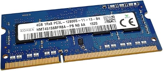 Hynix hmt451s6bfr8 a-pb 4 GB DDR3L 1600 MHZ ECC Key Module (DDR3L, PC/Server, 204-Pin SO-DIMM, 1 x 4 GB)