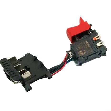 Trigger Switch Replacement Compatible with For GSB180 LI GSR180 LI 2607202330 18V Cordless Drill Power Tool for Electric Hand Drill Motor Operation